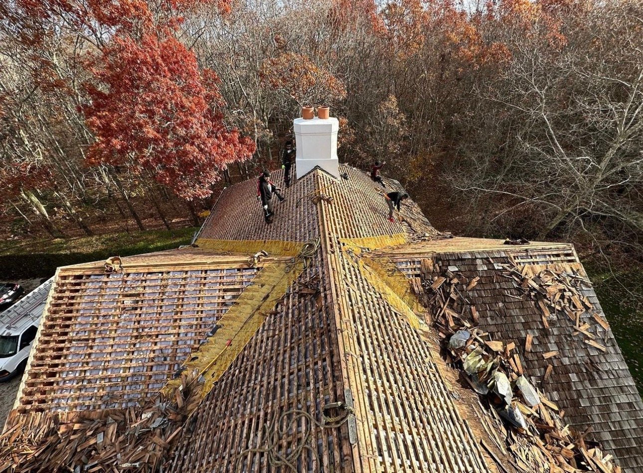Roof Replacement in Sagaponack
